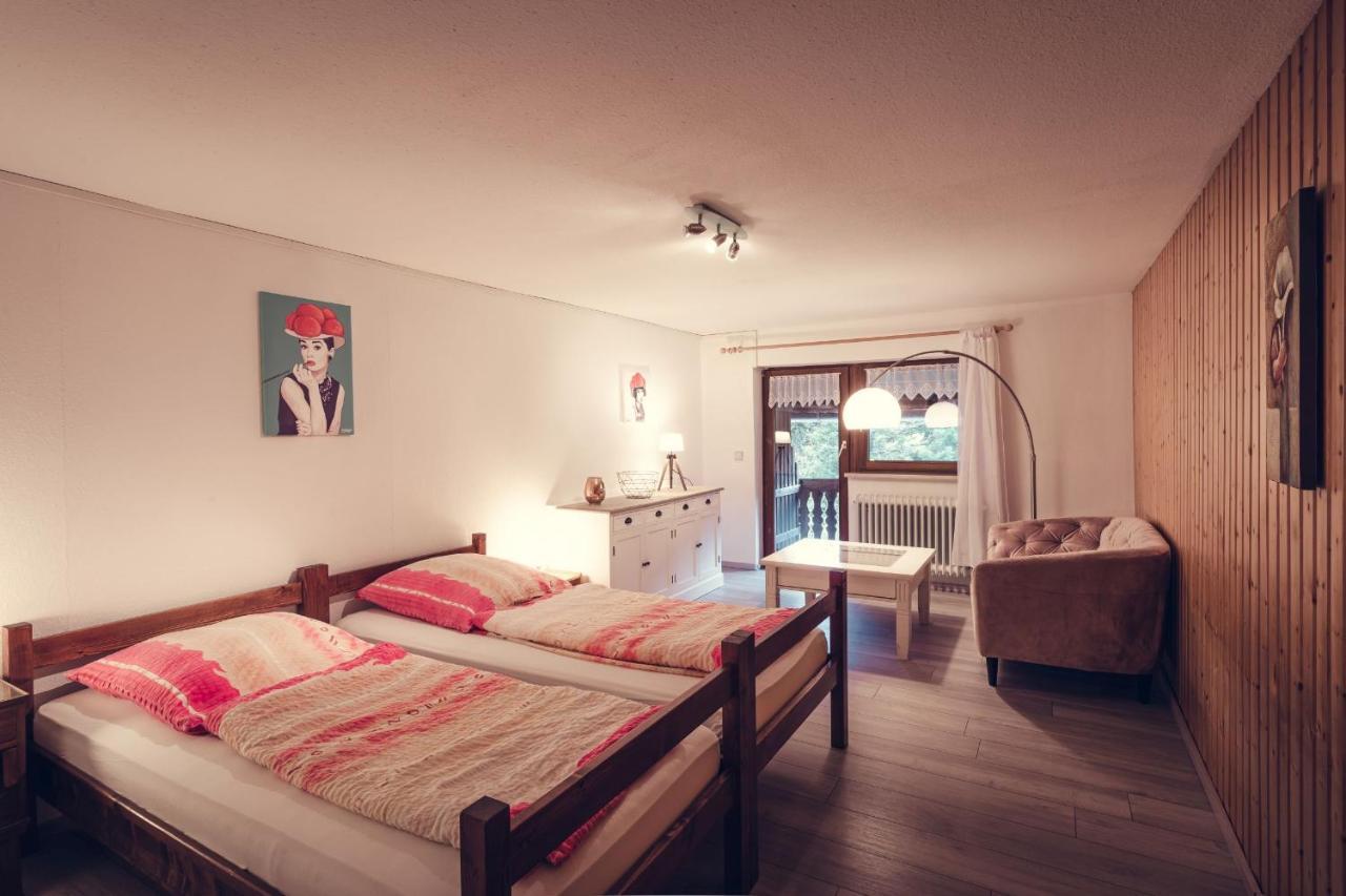 Apartmán Zum Wilden Michel Linach Exteriér fotografie