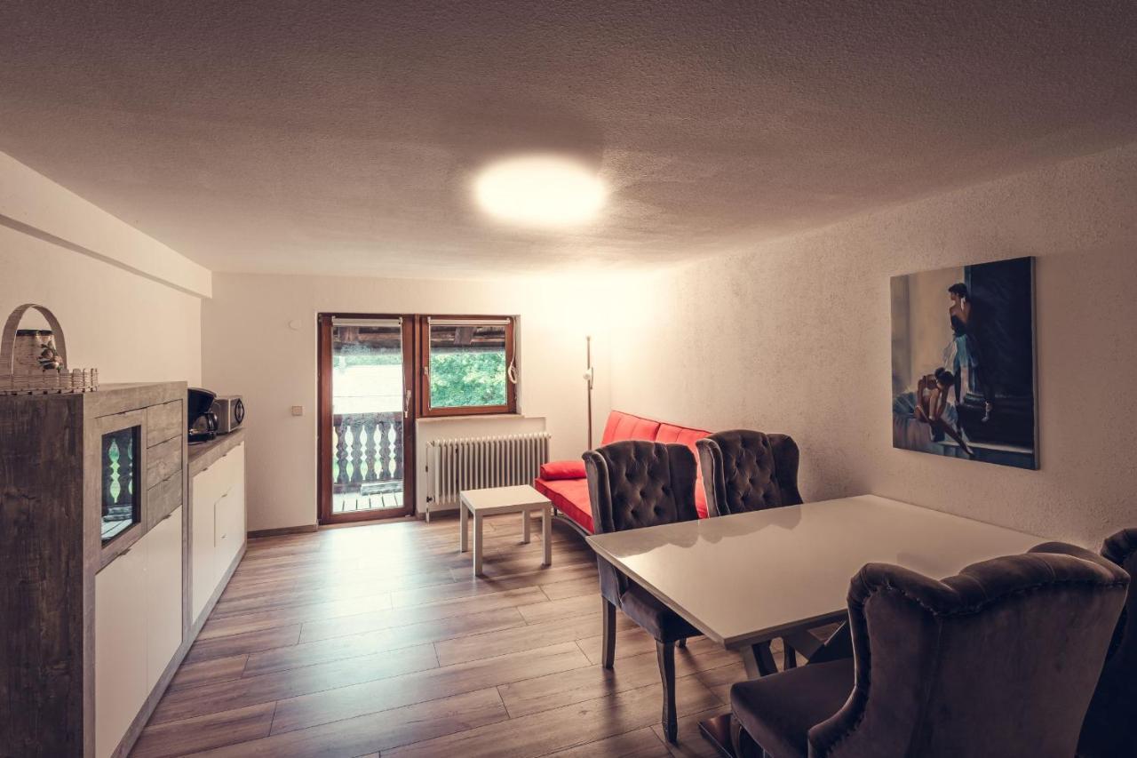 Apartmán Zum Wilden Michel Linach Exteriér fotografie