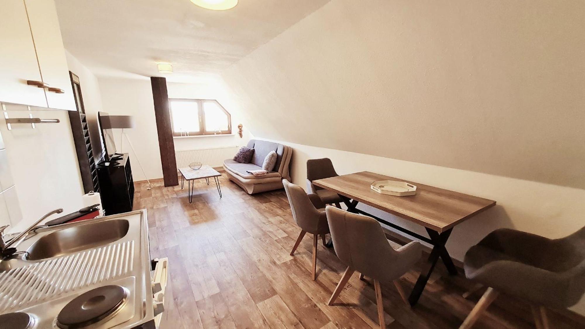 Apartmán Zum Wilden Michel Linach Exteriér fotografie