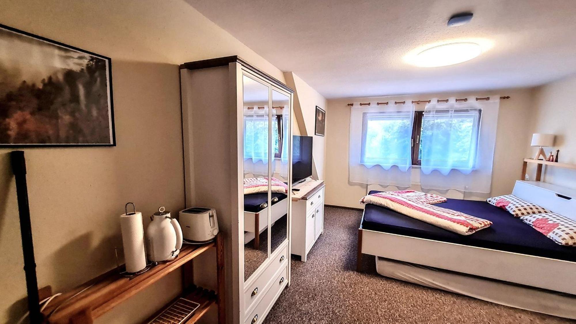Apartmán Zum Wilden Michel Linach Exteriér fotografie