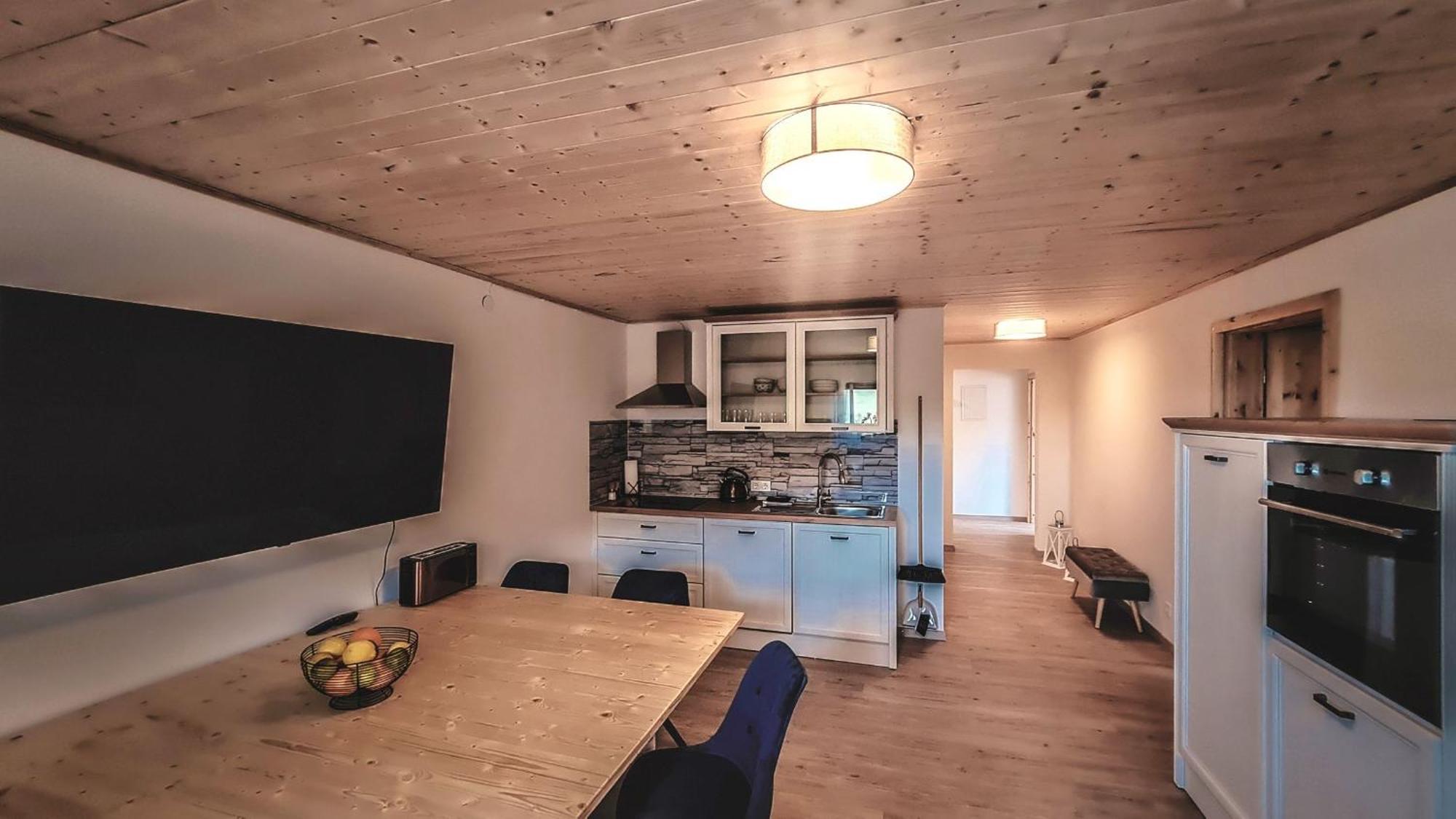 Apartmán Zum Wilden Michel Linach Exteriér fotografie