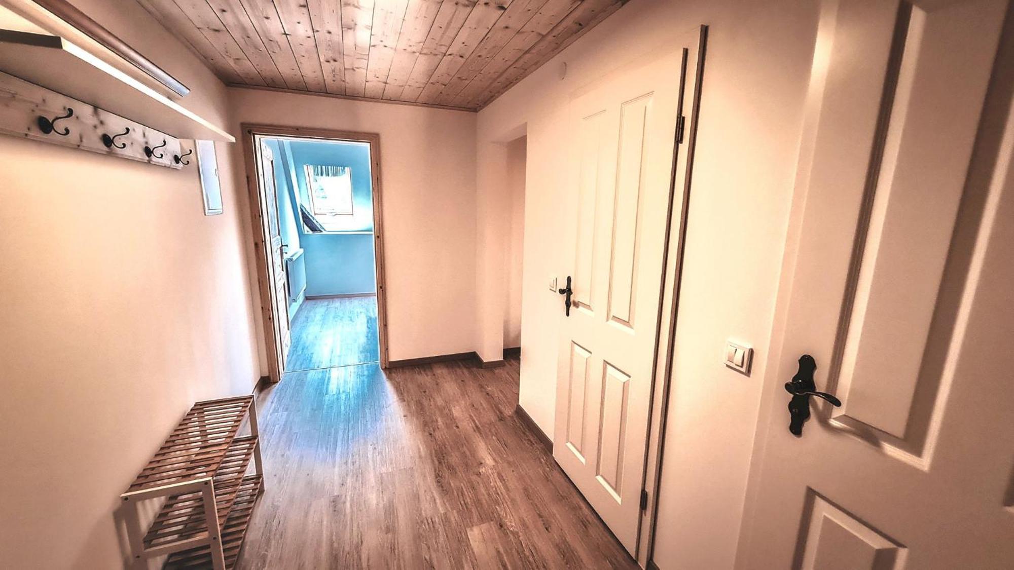 Apartmán Zum Wilden Michel Linach Exteriér fotografie